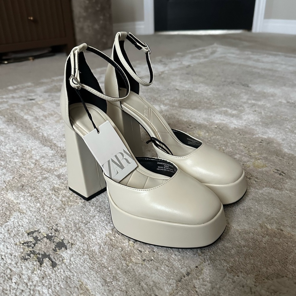 Zara Platform Heels - New